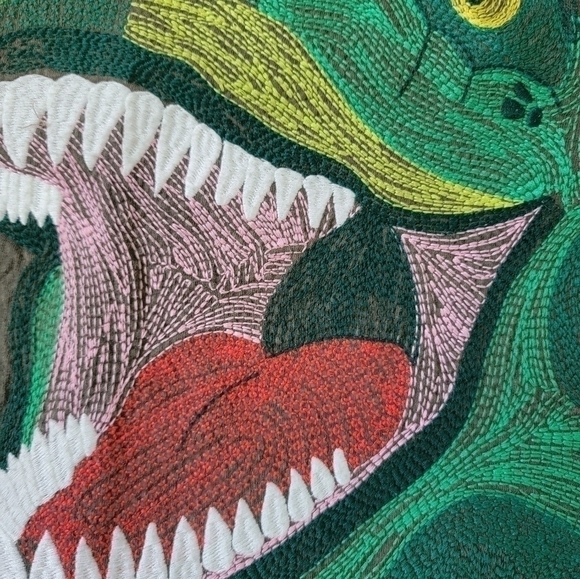 6-7 EUC Dinosaur Superstitch T-Shirt - Picture 3 of 5